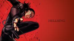 Text blood hellsing Anime