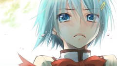 Text blue eyes tears