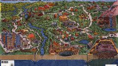 Text buildings towns Maps