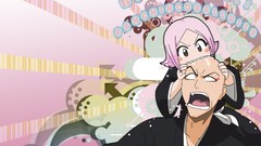 Text children Anime bald funny biting yachiru kusajishi bleach 