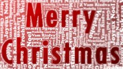 Text Christmas Blur Typography digital art