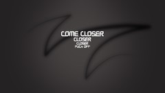 Text close-up minimalistic fuck off