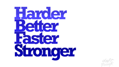 Text daft punk Typography