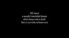 Text death Typography black background pessimist diseases 