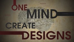 Text design brains artwork