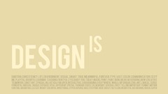 Text design minimalistic simplistic