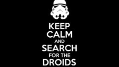Text Droids black background star wars funny black star meme 