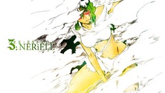 Text dust bleach green hair Espada exposed midriff Nelliel Tu 