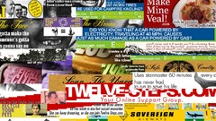 Text Fight Club collage