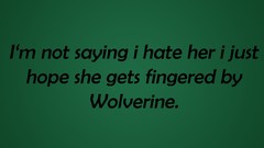 Text fingers wolverine funny