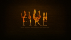 Text fire Quotes Typography