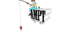 Text fishing Gear white