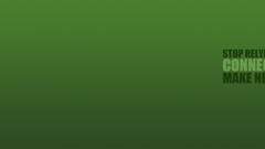 Text Friends Green minimalistic