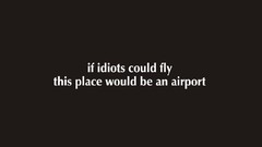 Text funny fly Typography