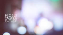 Text Future lights bokeh blurred Quotes