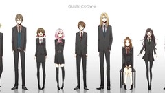 Text glasses tie white background scars red eyes sitting suit 