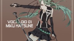 Text gloves wires belts microphones skirts smiling long hair 