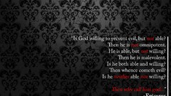 Text god religion atheism Epicurus Quotes