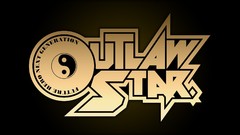 Text gradient Anime cartoons outlaw star