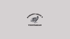 Text grayscale slogan white