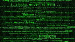 Text Hackers manifesto Green
