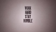 Text hard Typography minimalistic