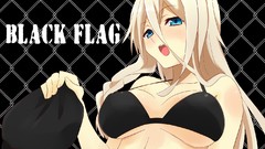 Text hats white hair fences long hair blue eyes braids vocaloid 