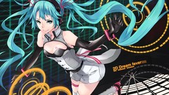 Text headphones circles gloves Ribbons tattoos smiling long 