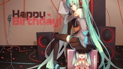 Text headphones Ribbons sitting bows tattoos microphones skirts 