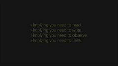 Text implying implies