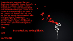 Text inspirational motivation motivational