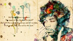 Text jimi hendrix artwork