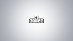 Text logos apple inc