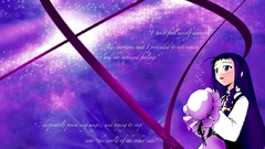 Text long hair Anime