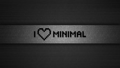 Text love minimalistic
