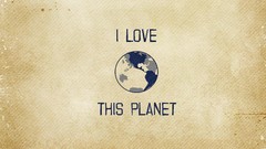 Text love paper Earth planets sketches