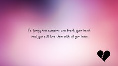 Text love Quotes broken heart