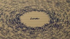 Text love Typography