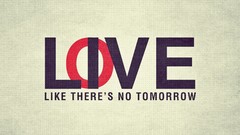 Text love Typography