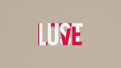 Text love Typography lust minimalistic