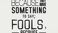 Text Men Typography wise Quotes