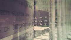 Text modern architecture reflections