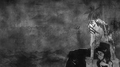 Text monochrome tattoos bleach kuchiki rukia Abarai Renji