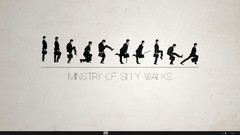 Text Monty Python silly walk