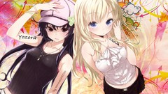 Text moon hats Shorts arrows belts blondes bracelets tank tops 