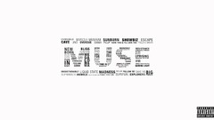 Text Music black and white muse