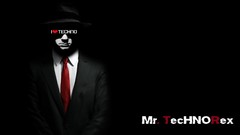 Text Music Men Techno Typography mr adam bayer technorex