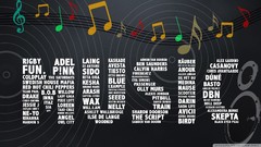 Text Music Typography