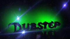 Text rave dubstep 3d