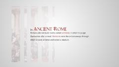 Text Rome historic Urban